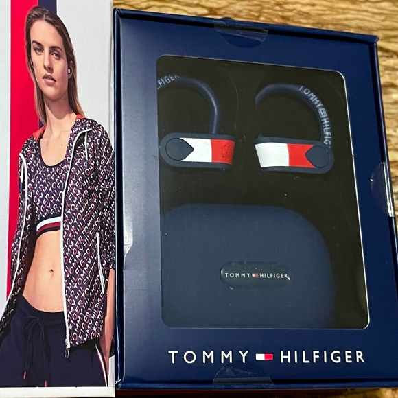 Tommy Hilfiger Wireless Earbuds with Charging Case - Picture 6 of 7